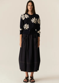 Pol Avrid Bubble Skirt Ink