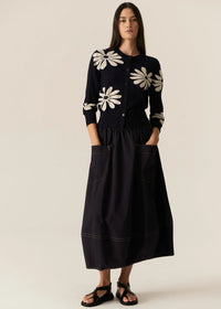 Pol Avrid Bubble Skirt Ink