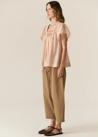 Pol Avrid Barrel Pant Khaki