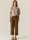 Pol Fern Tapered Pant Espresso