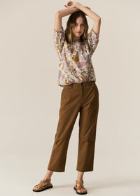 Pol Fern Tapered Pant Espresso