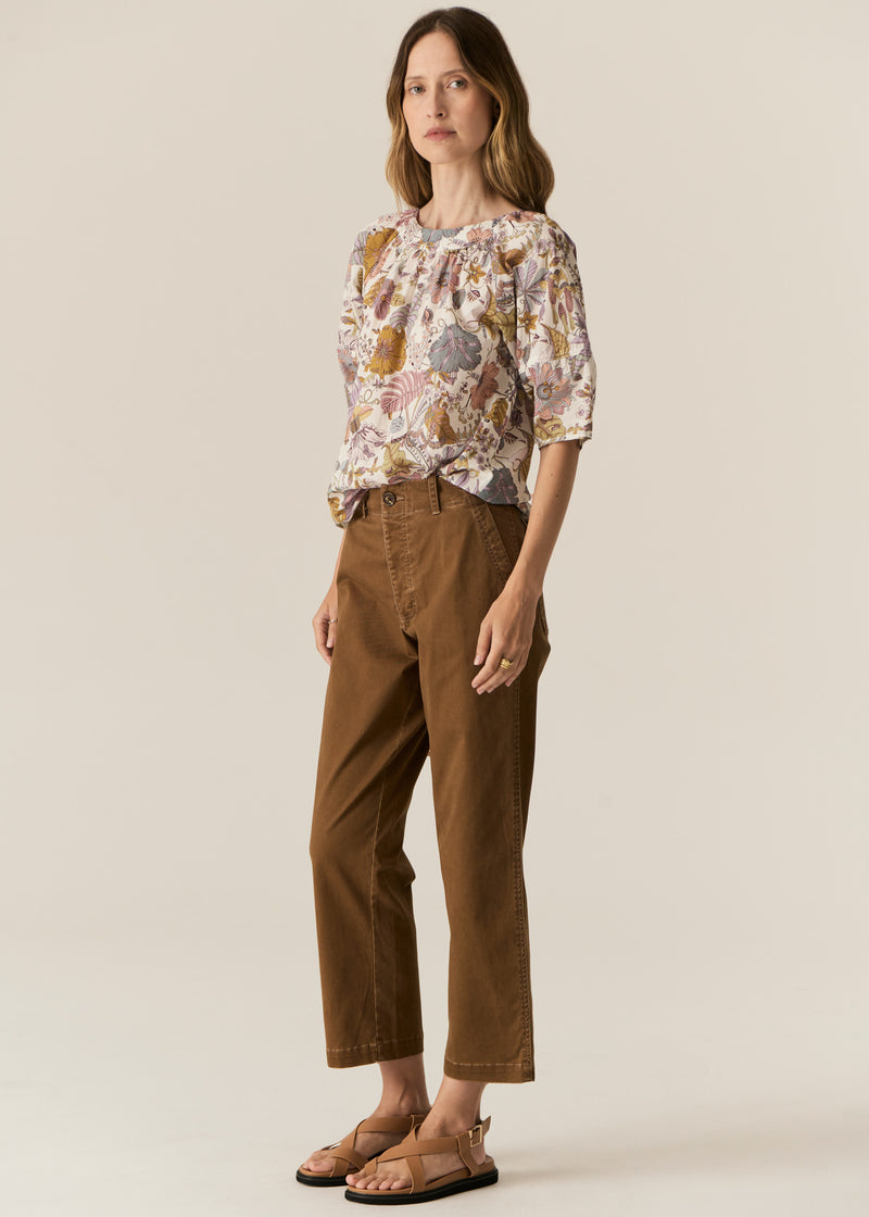 Pol Fern Tapered Pant Espresso