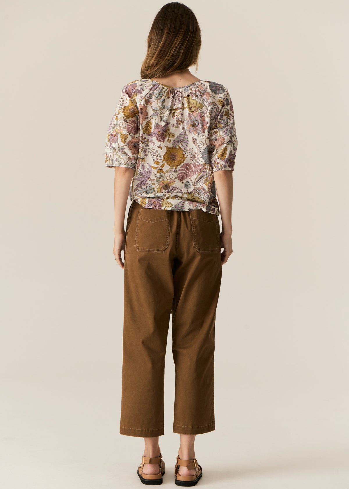 Pol Marla Print Top