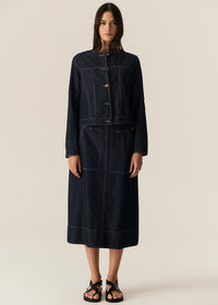 Pol Carsen Skirt Dark Wash
