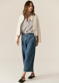 Pol Carsen Denim Jacket Ecru