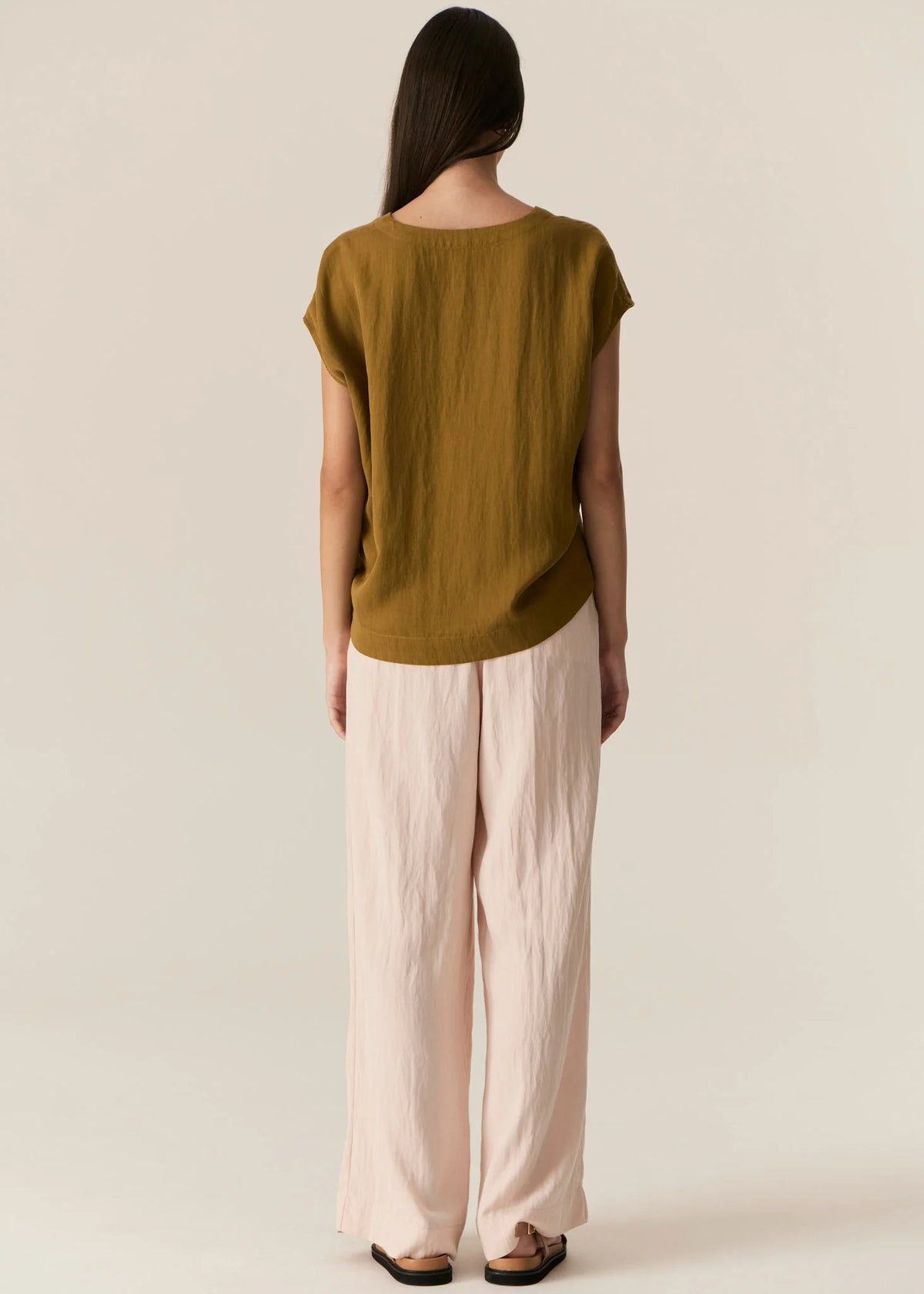 Pol Faire Top Khaki