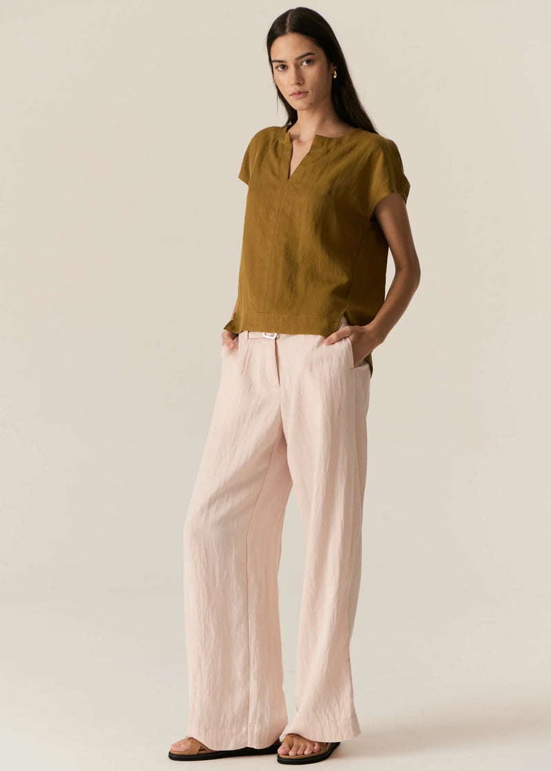 Pol Faire Top Khaki