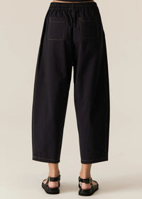 Pol Avrid Barrel Pant Ink