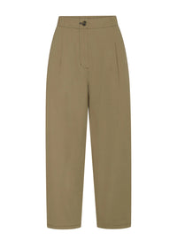 Pol Avrid Barrel Pant Khaki