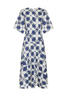 Pol Turin Dress Blue Print