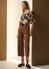 Pol Amara Scoop Top Silk