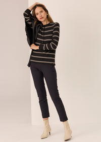 Pol Delta Cigarette Pant Black