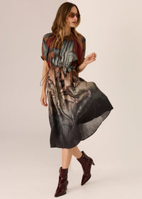 Pol Palisades Drawcord Dress