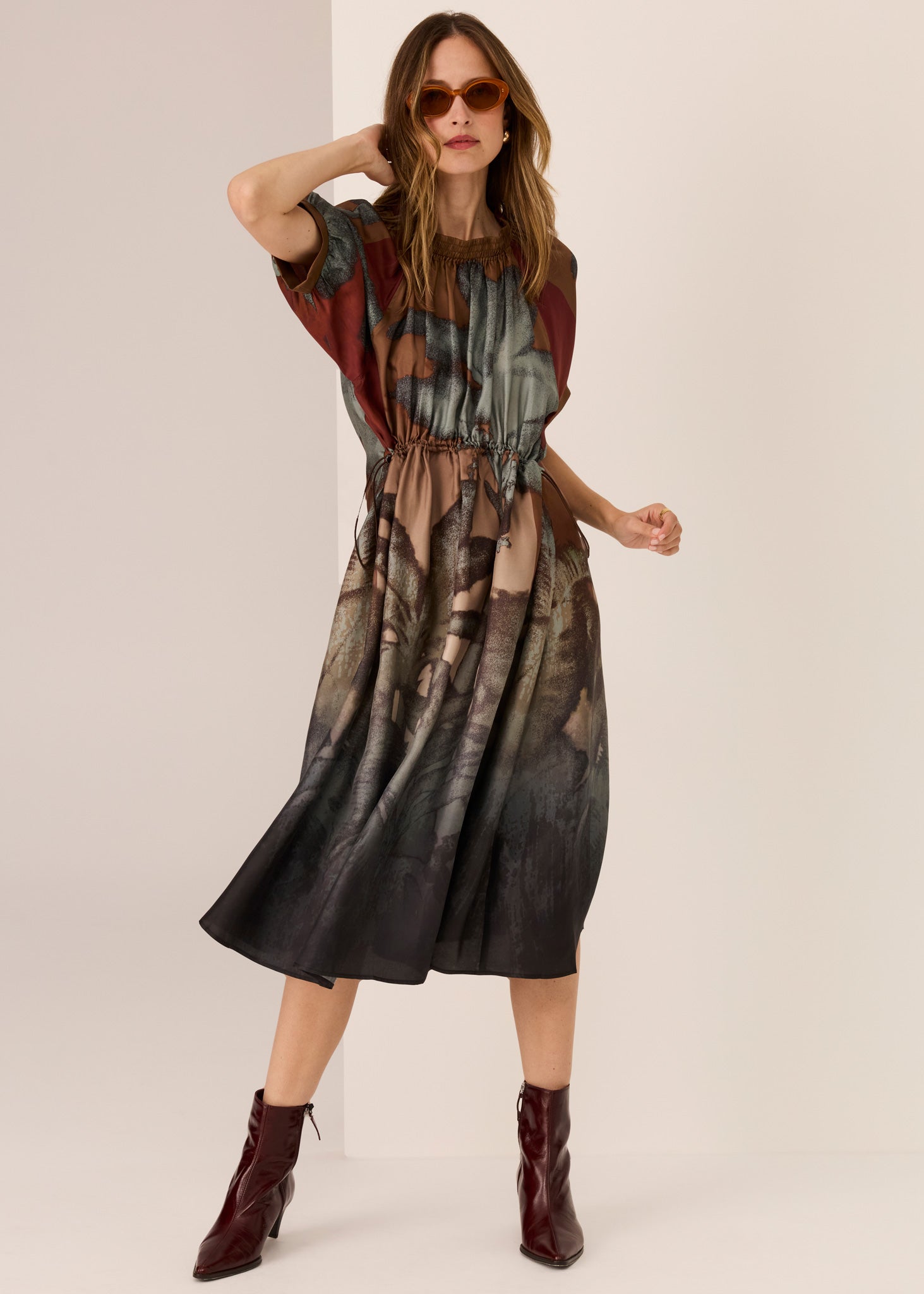 Pol Palisades Drawcord Dress