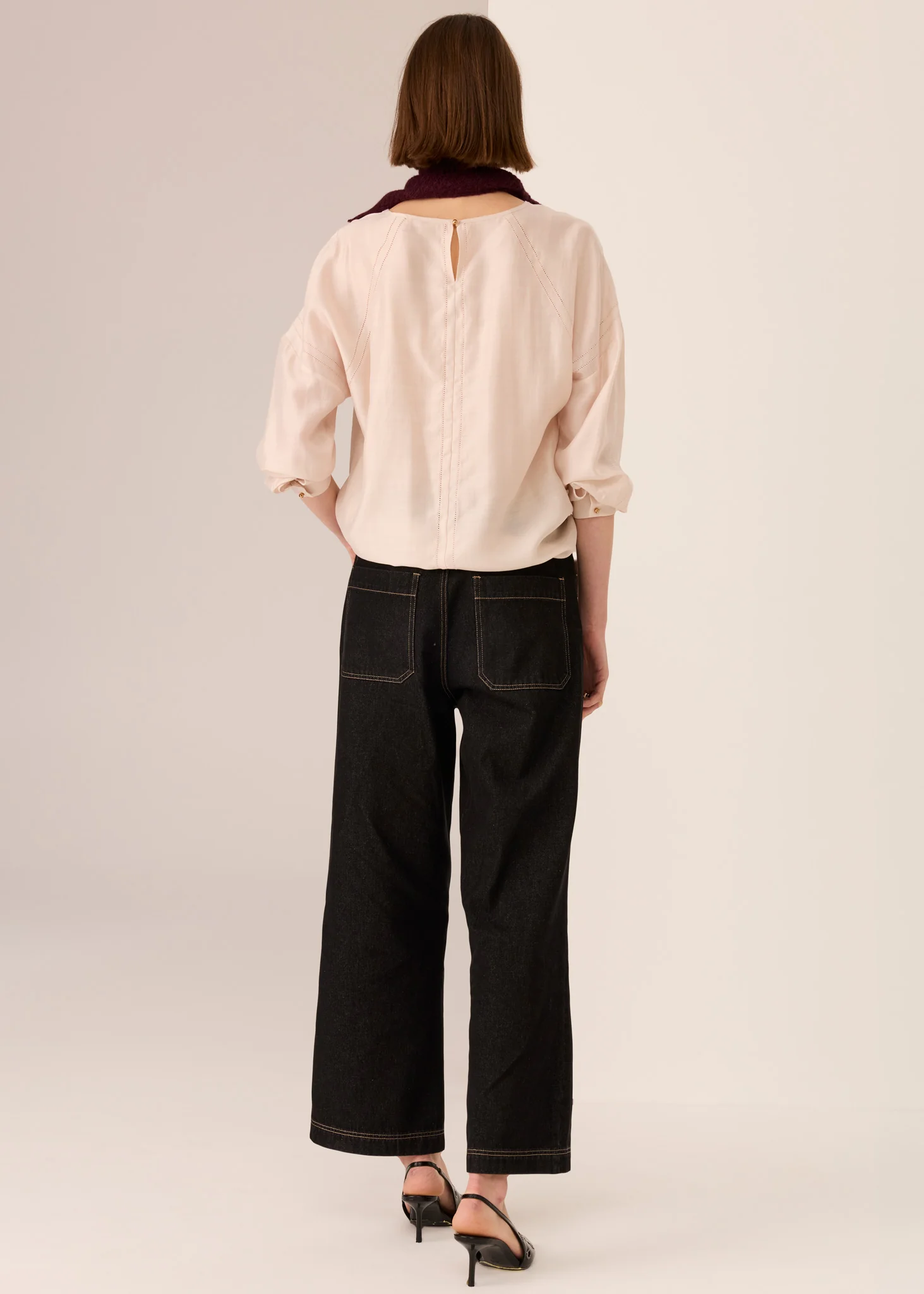 Pol Nora Top Blush