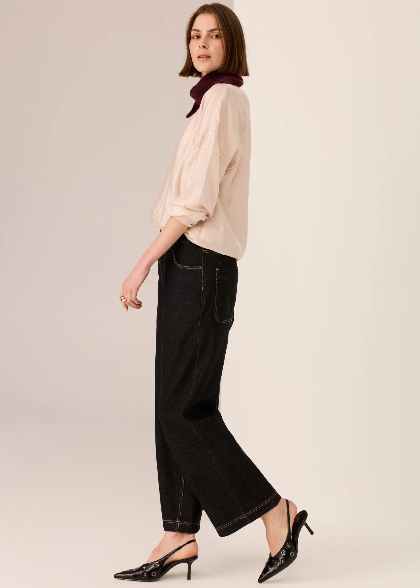 Pol Nora Top Blush