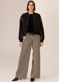 Pol Cassidy Varsity Jacket Chocolate