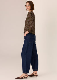 Pol Mae Silk Top Bud Print