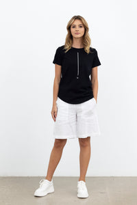 X.LAB Scene Stealer Tee Black (White Print)