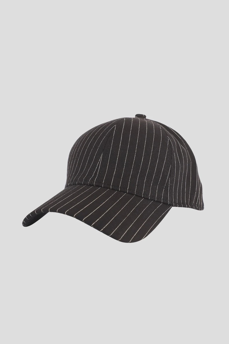 Antigone Micah Cap Black Striped