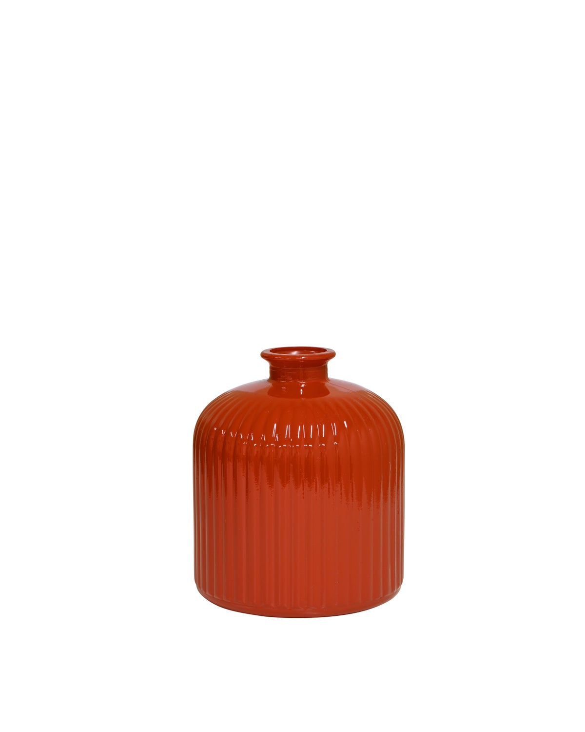 Quita Fluted Bottle Solid Burnt Orange