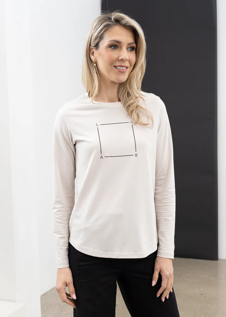 X.LAB Box Tee White/Black