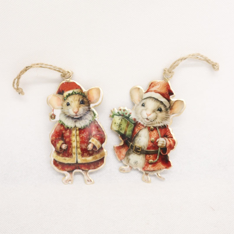 Christmas Tin Mice