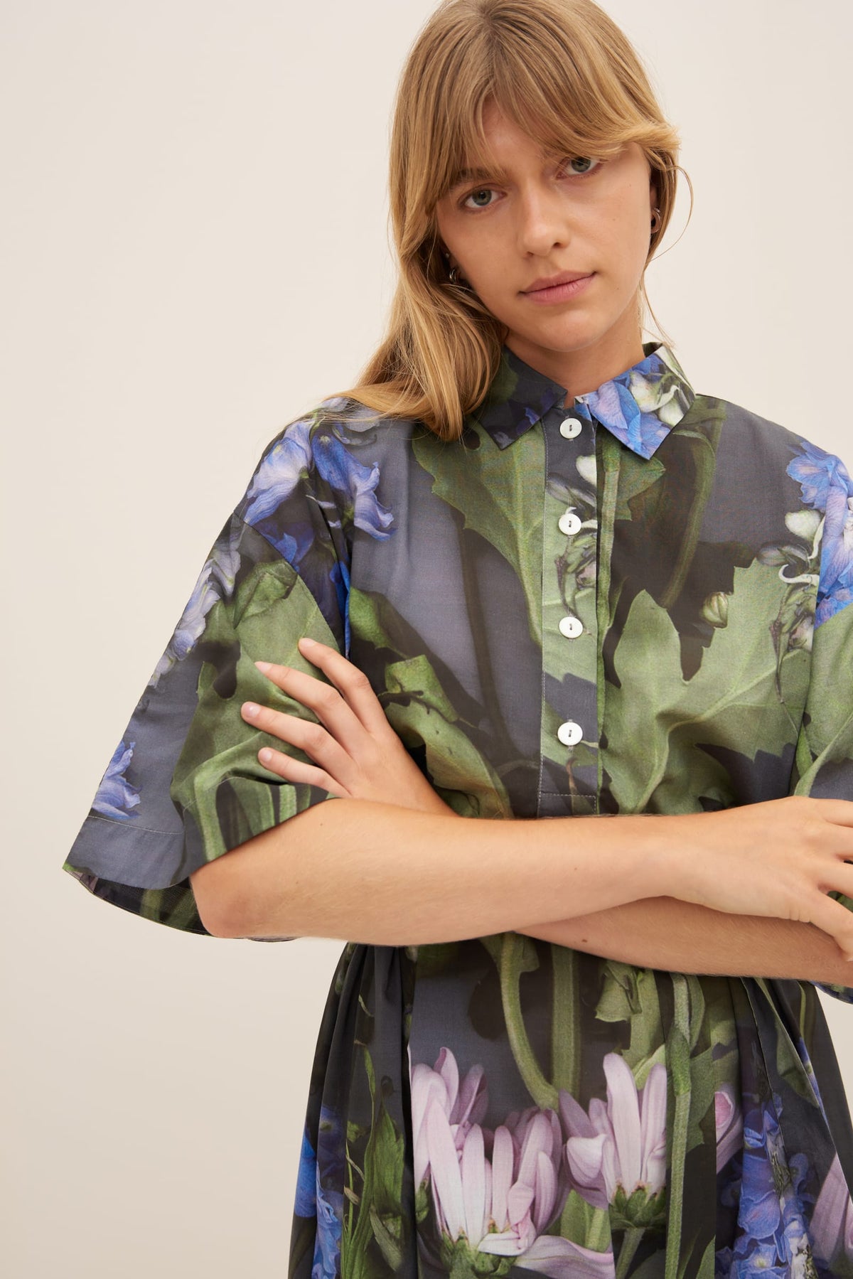 Kowtow Delphinum Bloom Dress