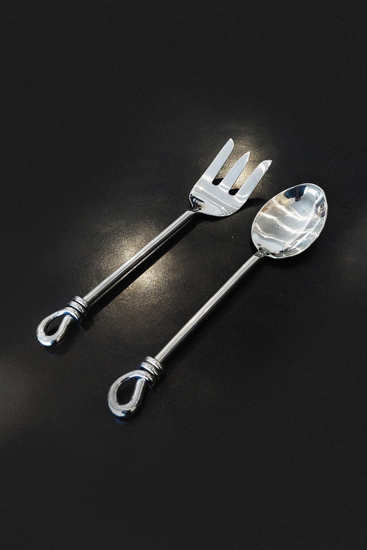 Stainless Knot Serving Fork