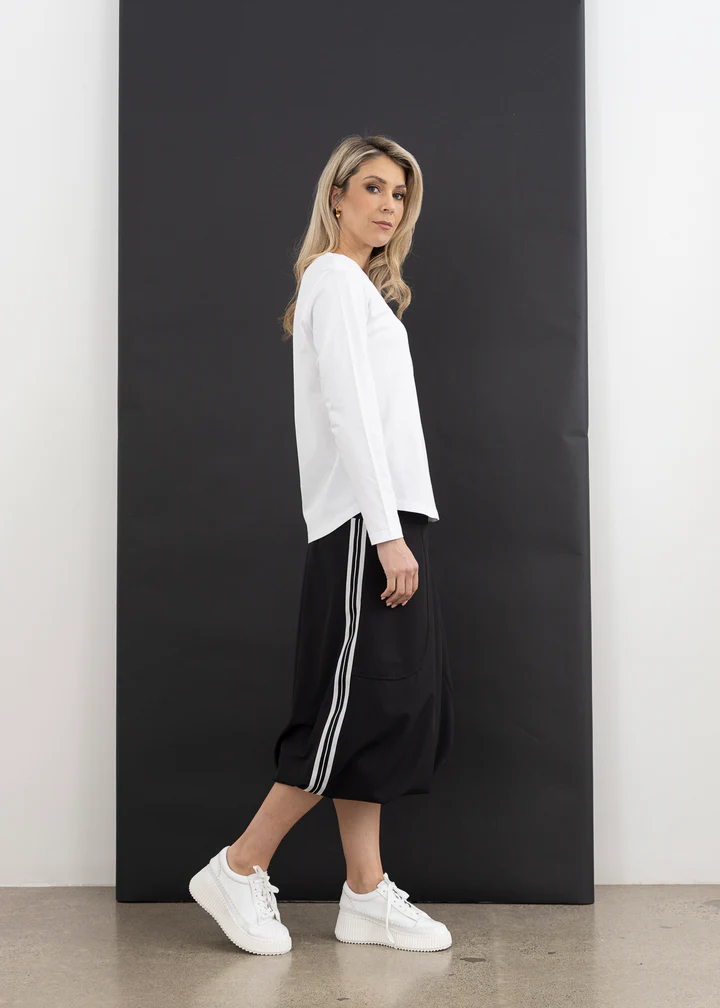 X.LAB Dramatic X Tee White/Black