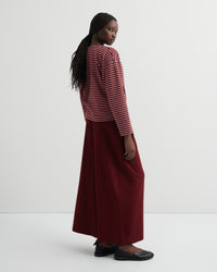 Kowtow Drape Pant Maroon