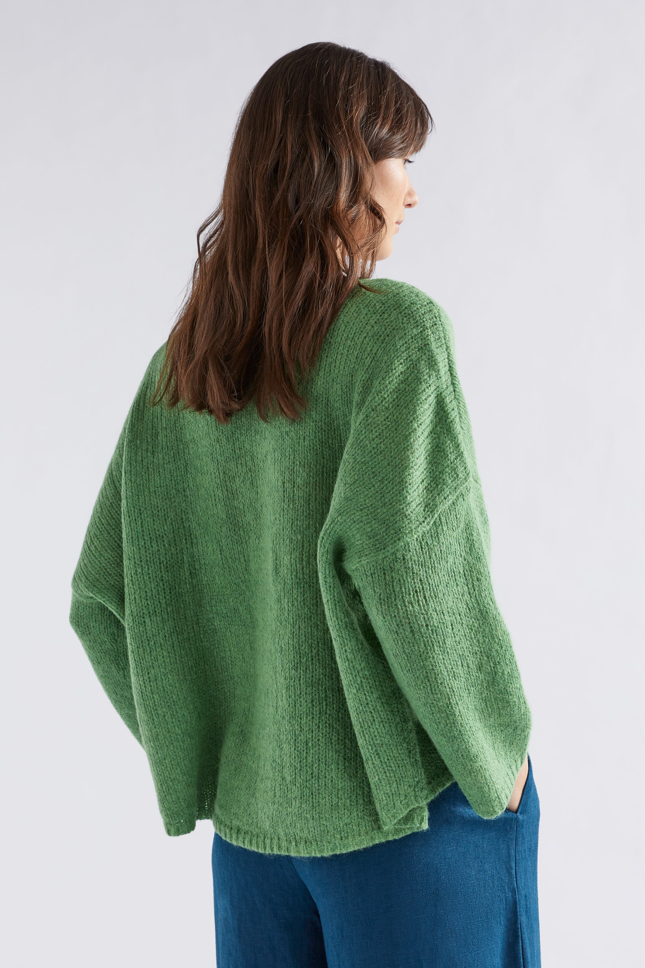 Elk Agna Sweater Aloe Green