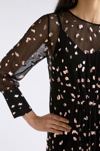 Elk Artii Dress Interstellar Foil Print