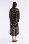 Elk Artii Dress Interstellar Foil Print