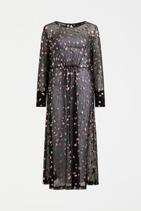 Elk Artii Dress Interstellar Foil Print