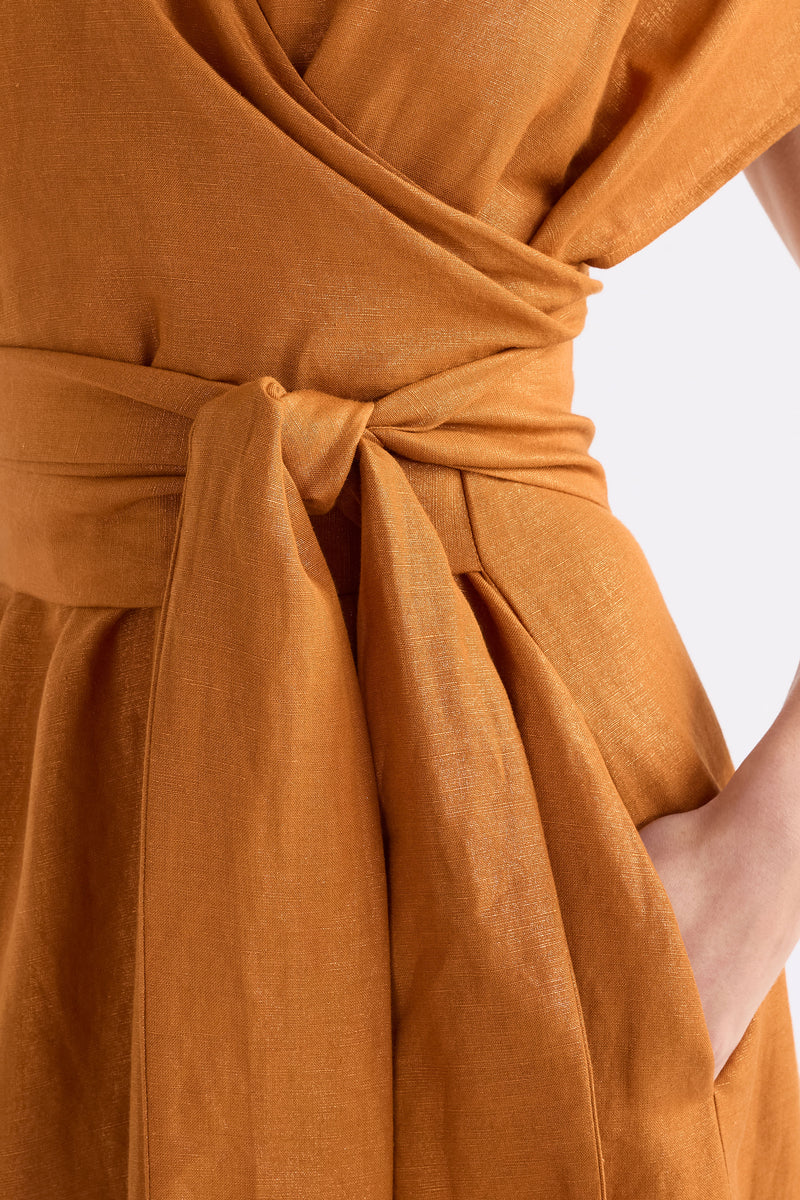 Elk Jopa Dress Copper