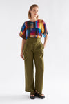 Elk Lejer Pant Bright Olive
