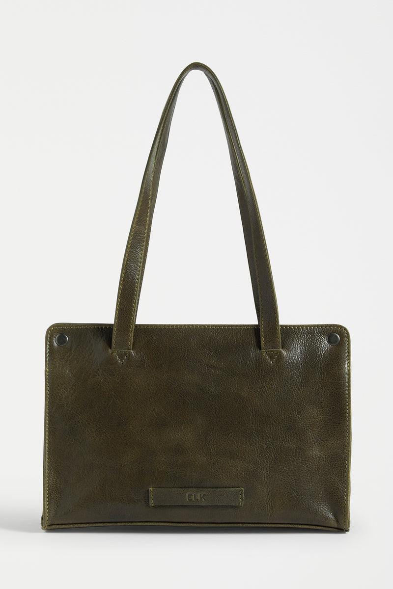 Elk Mini Edda Bag Dark Olive