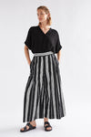 Elk Reza Pant Fez Stripe Black