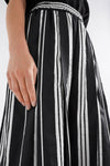 Elk Reza Pant Fez Stripe Black