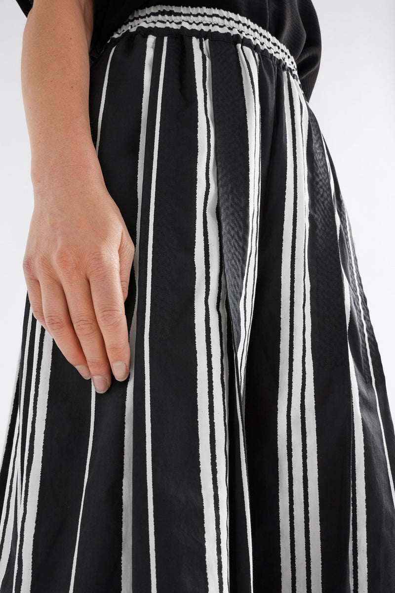 Elk Reza Pant Fez Stripe Black