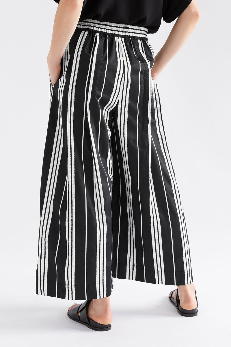 Elk Reza Pant Fez Stripe Black