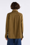 Elk Stuud Long Sleeve Shirt Olive