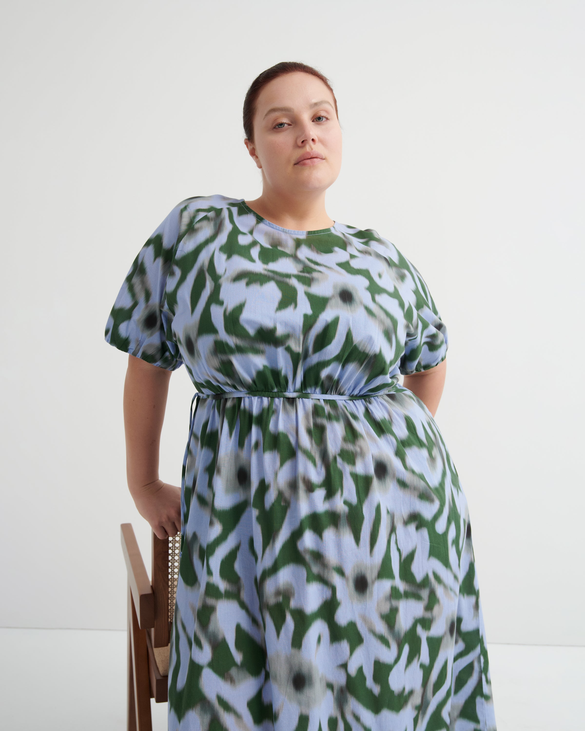 Kowtow Illustrate Dress Misty Floral