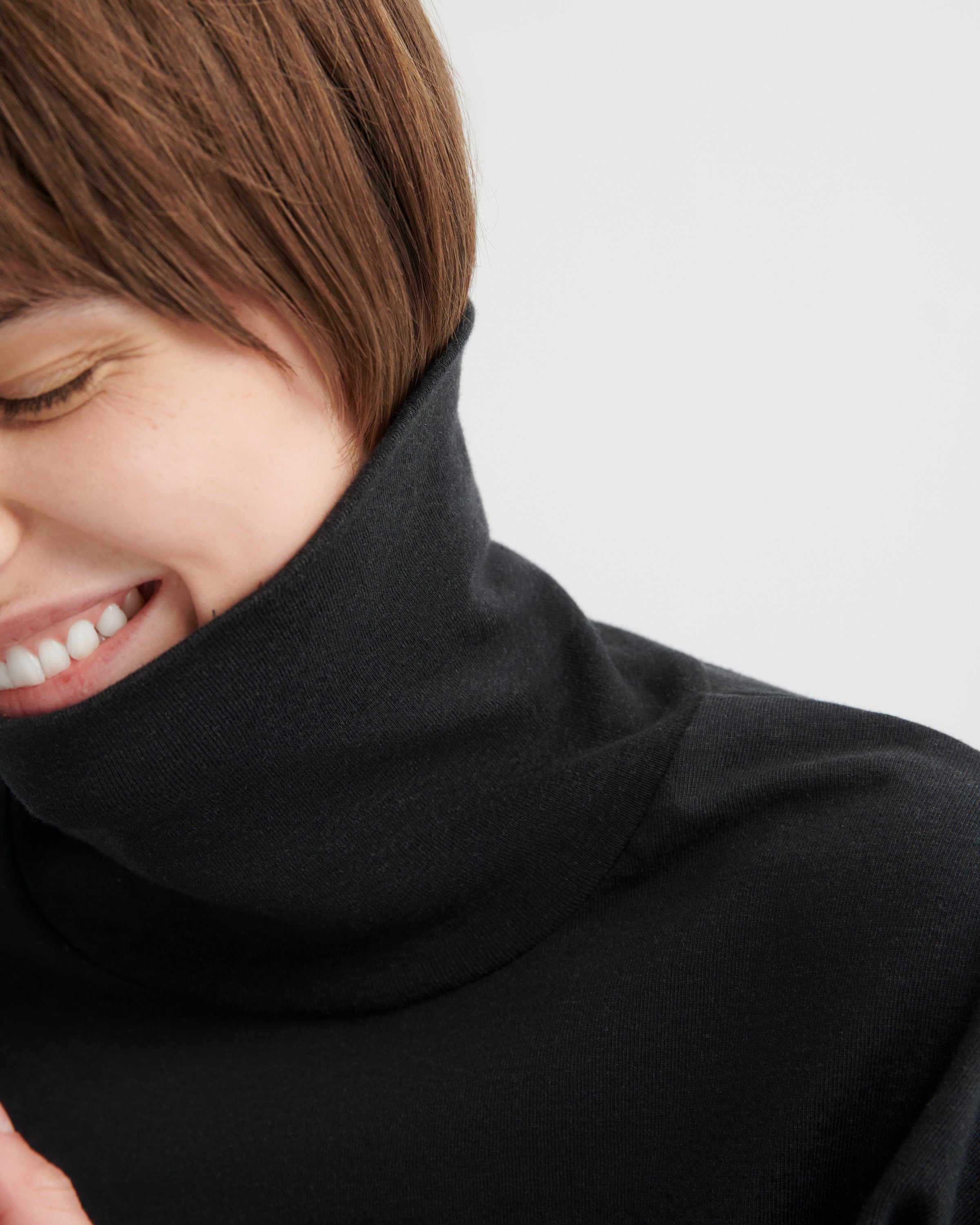 Kowtow Intent Top Charcoal Marle