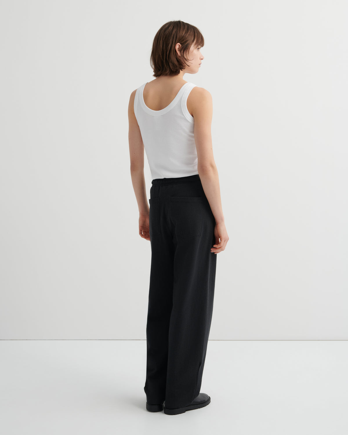 Kowtow Intent Trackpant Charcoal MarleI