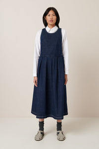 Kowtow Apron Dress Indigo Denim – Hall Concept Store