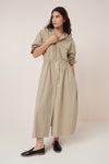 Kowtow Array Dress Double Pinstripe