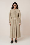 Kowtow Array Dress Double Pinstripe