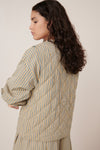 Kowtow Axis Vest Double Pinstripe